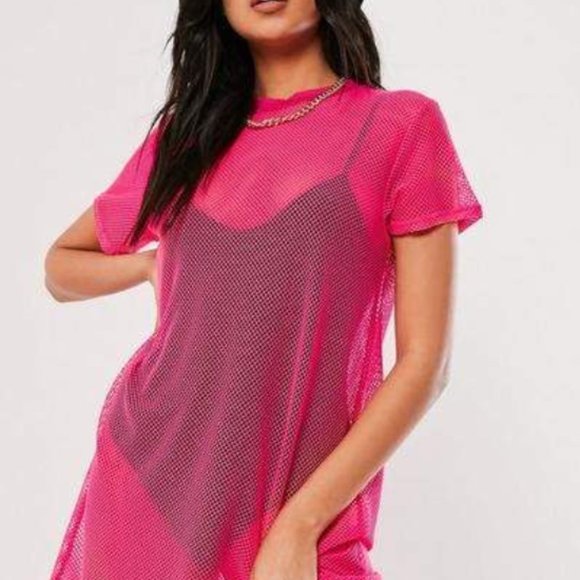 Fishnet Oversized Tee - Picture 3 of 4